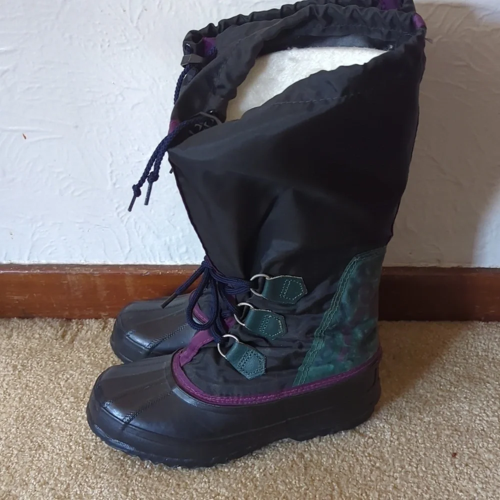 SOREL “FREESTYLE THERMO PLUS” BOOTS, WOMEN’S size 6 Vintage 90s